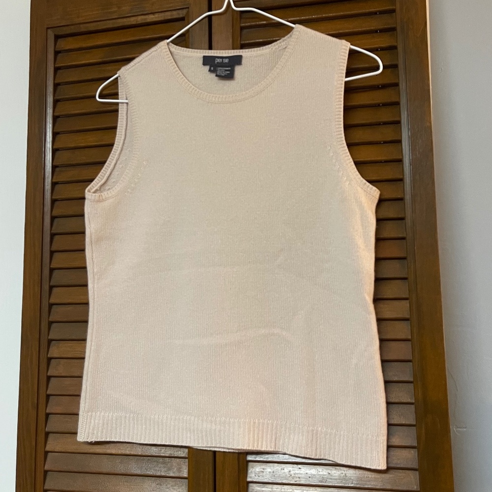 Cashmere Sweater Vest Perse | S